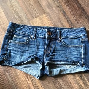 American eagle denim shorts